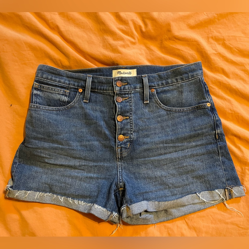 Madewell High Rise Demin Shorts